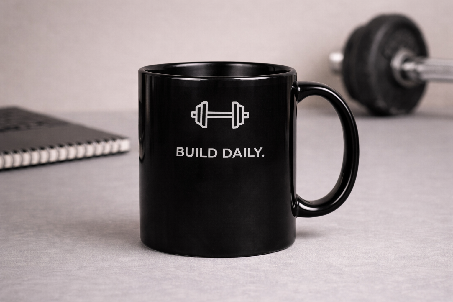 Build Daily Productivity Mug-Black