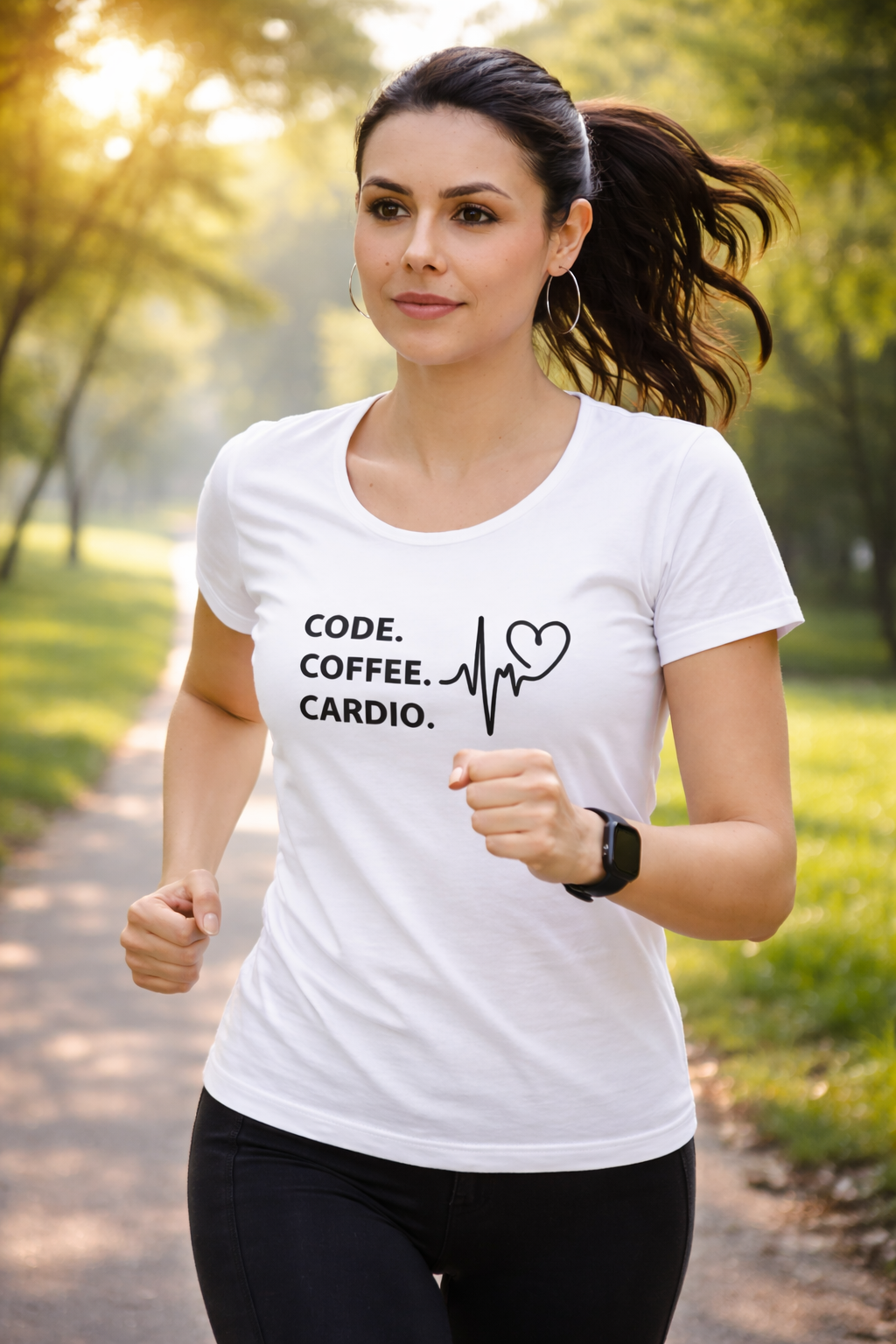 Code Coffee Cardio Women's Classic T-Shirt