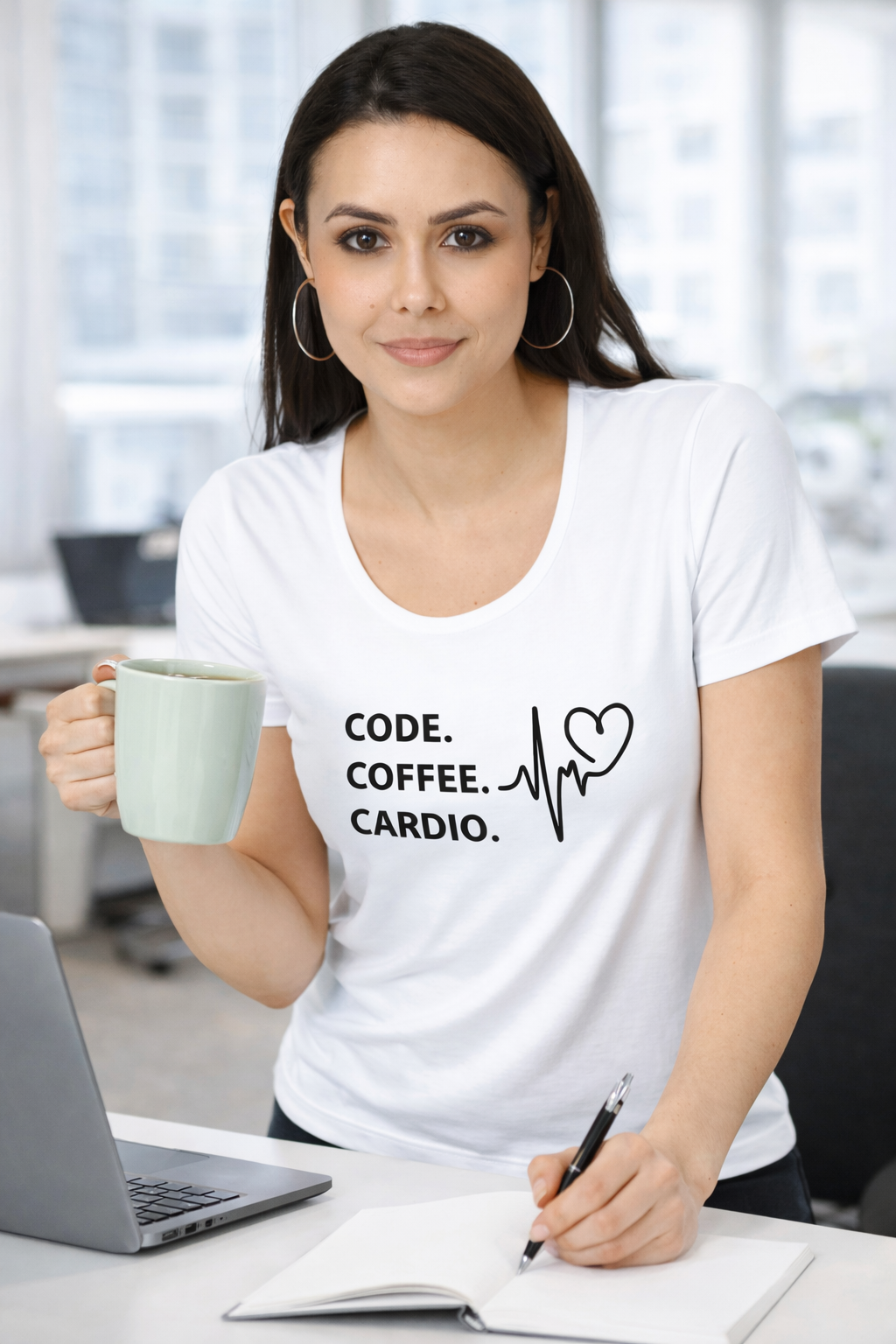 Code Coffee Cardio Women's Classic T-Shirt