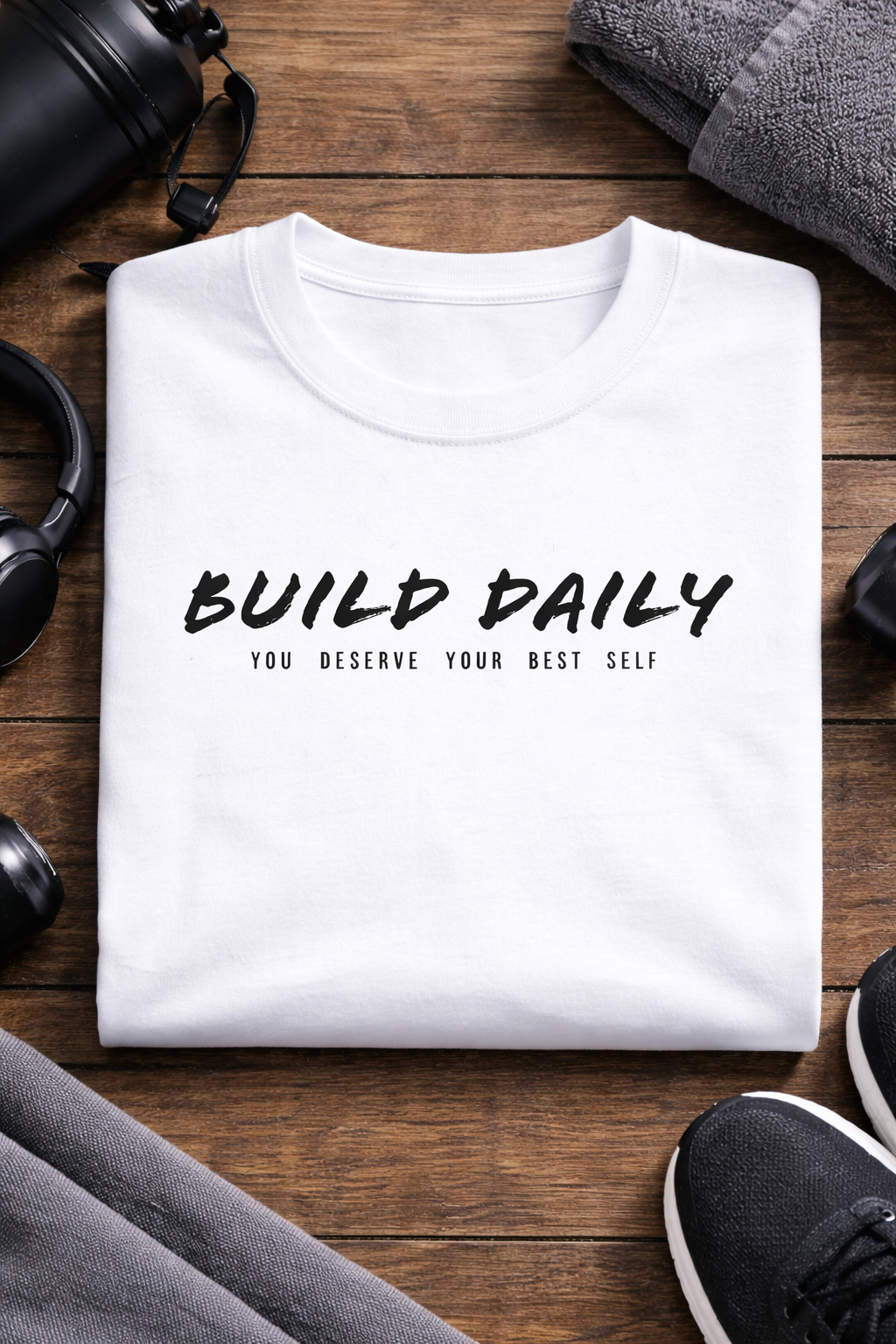 Build Daily Bold Unisex Crew T-Shirt